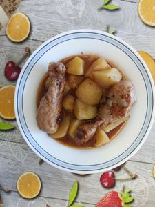 Pollo huertano